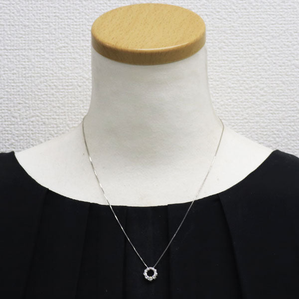 Pt900/ Pt850 ダイヤモンド ペンダントネックレス 0.50ct