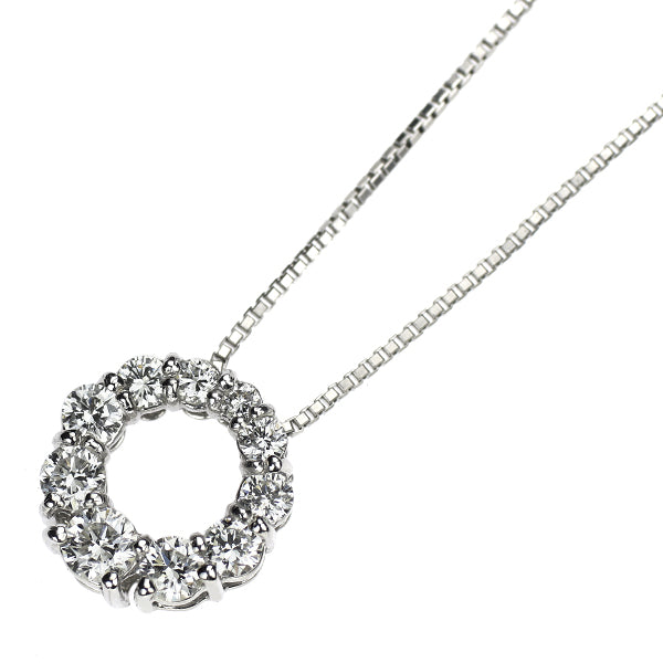 Pt900/ Pt850 ダイヤモンド ペンダントネックレス 0.50ct