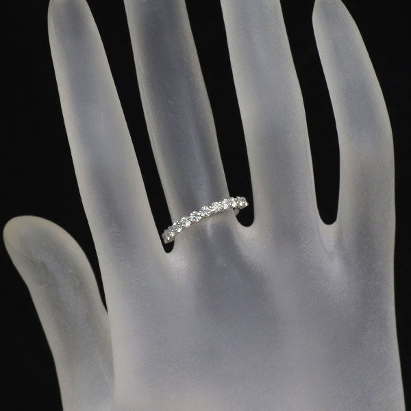 Pt900 ダイヤモンド リング 0.50ct ハーフエタニティ