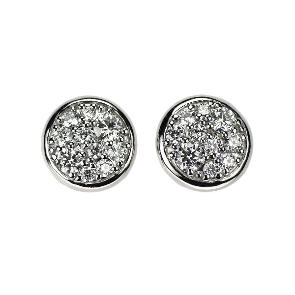 Pt900 ダイヤモンド ピアス 0.40ct