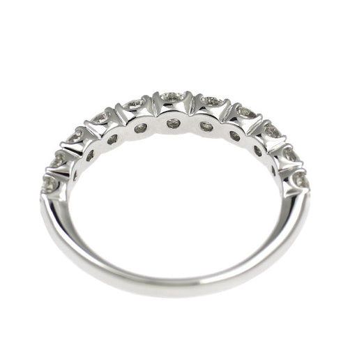 Pt950 ダイヤモンド リング 1.00ct ハーフエタニティ — セルビー