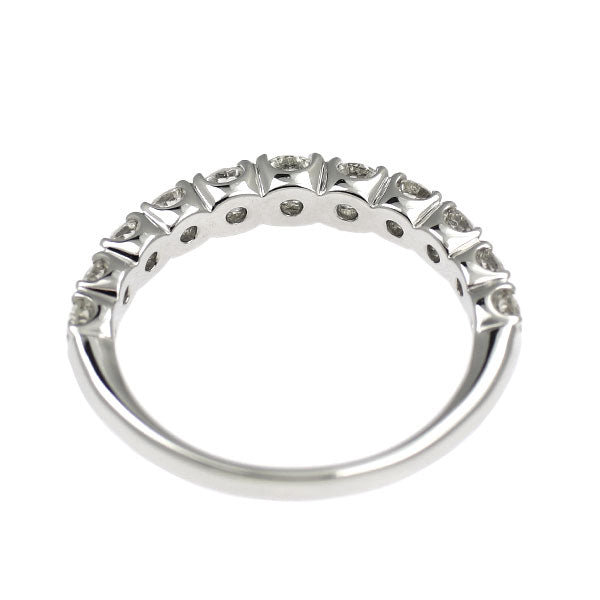 Pt950 ダイヤモンド リング 1.00ct ハーフエタニティ