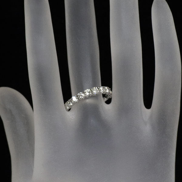 Pt950 ダイヤモンド リング 1.00ct ハーフエタニティ