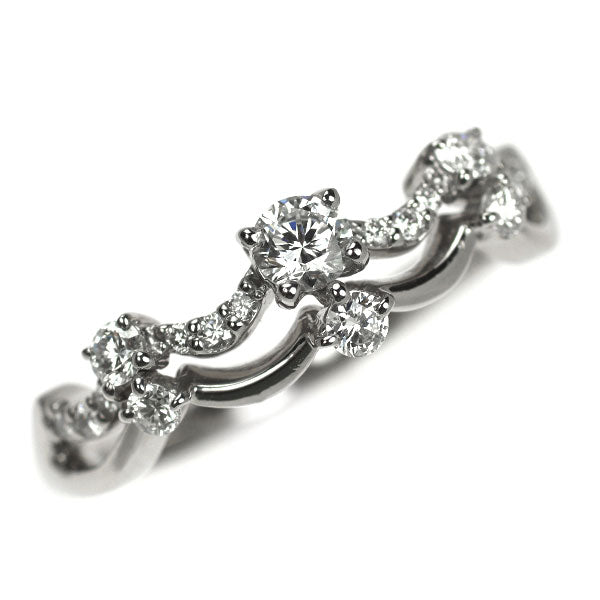 モニッケンダム Pt900 ダイヤモンド リング 0.43ct