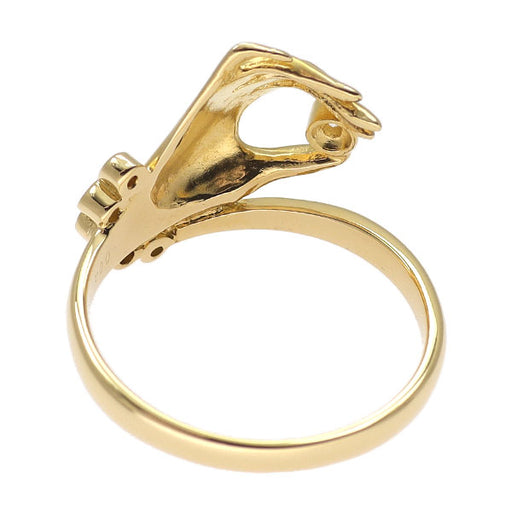 K18YG ダイヤモンド リング 0.04ct — セルビーオンラインストア