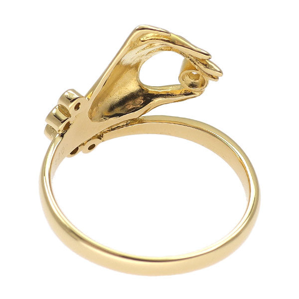 K18YG ダイヤモンド リング 0.04ct