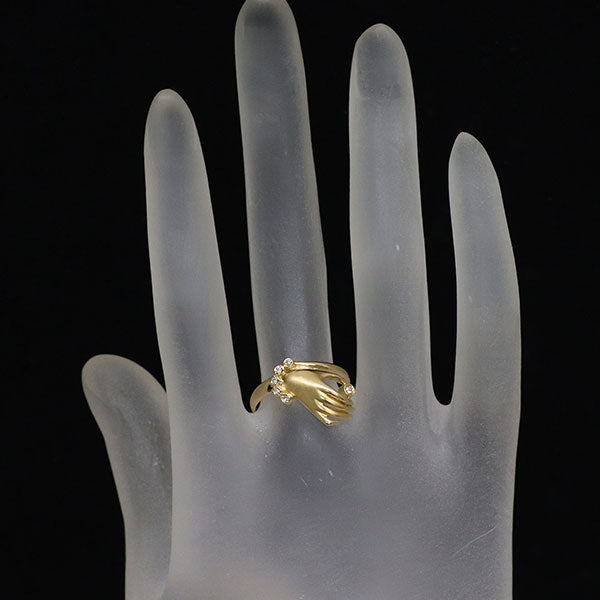 K18YG ダイヤモンド リング 0.04ct