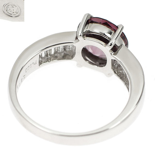 三越 Pt900 スピネル ダイヤモンド リング 2.30ct D0.65ct