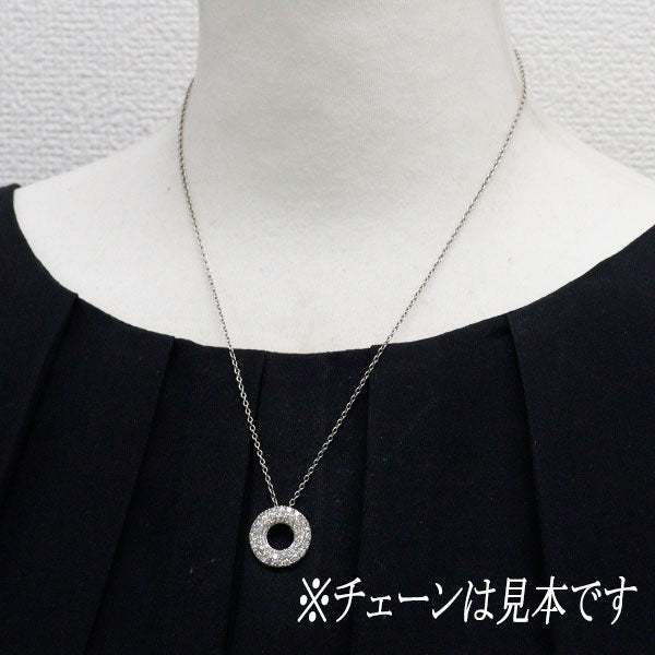 Pt950 ダイヤモンド ペンダントトップ 1.50ct パヴェ — セルビー