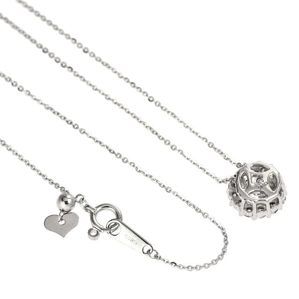 K18WG ダイヤモンド ペンダントネックレス 0.50ct