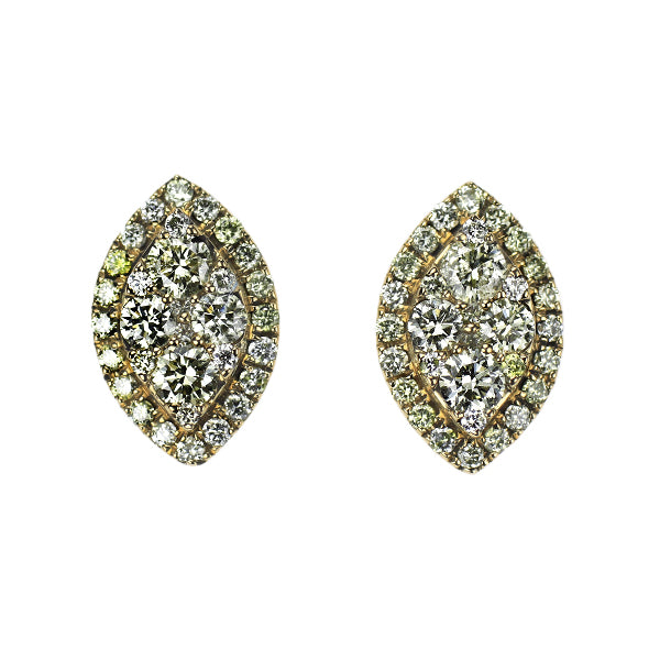K18YG ダイヤモンド ピアス 0.50ct