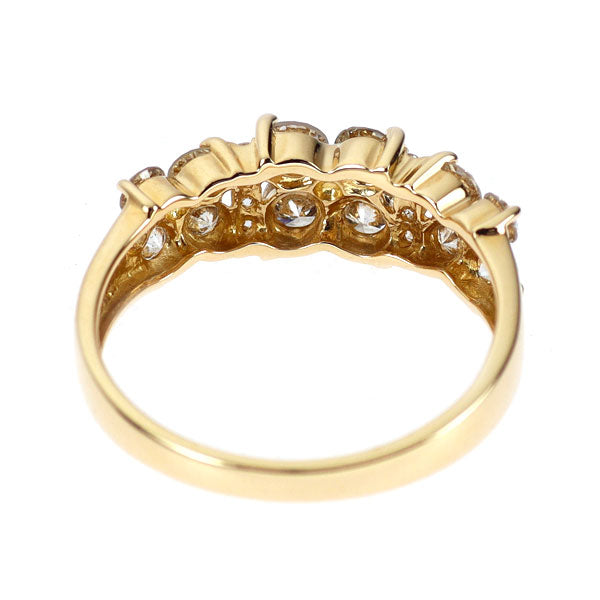 K18YG ダイヤモンド リング 1.00ct