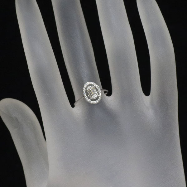 K18WG ダイヤモンド リング 0.25ct