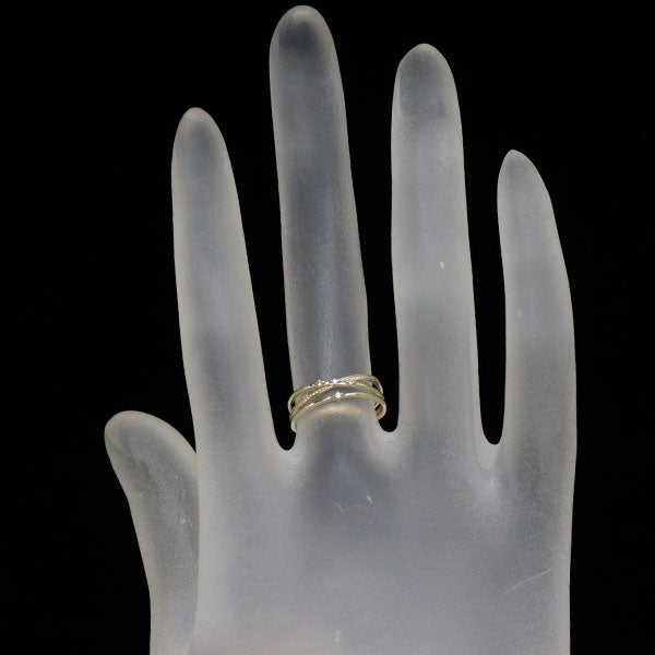 K10YG ダイヤモンド リング 0.02ct