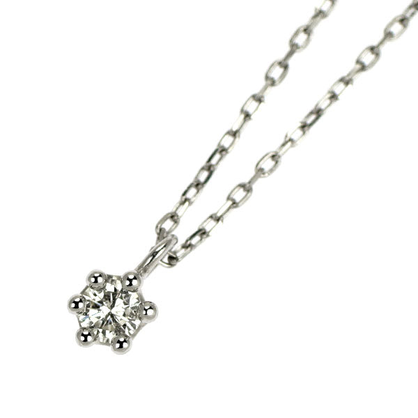 Pt900/Pt850 ダイヤモンド ペンダントネックレス 0.05ct