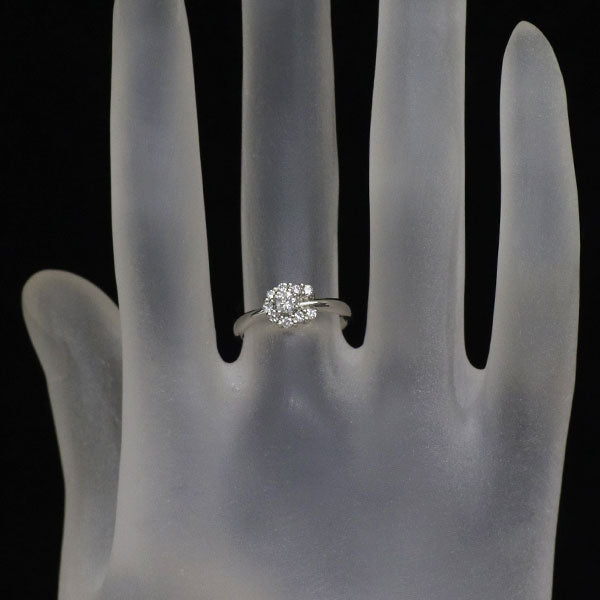 Pt900 ダイヤモンド リング 0.23ct