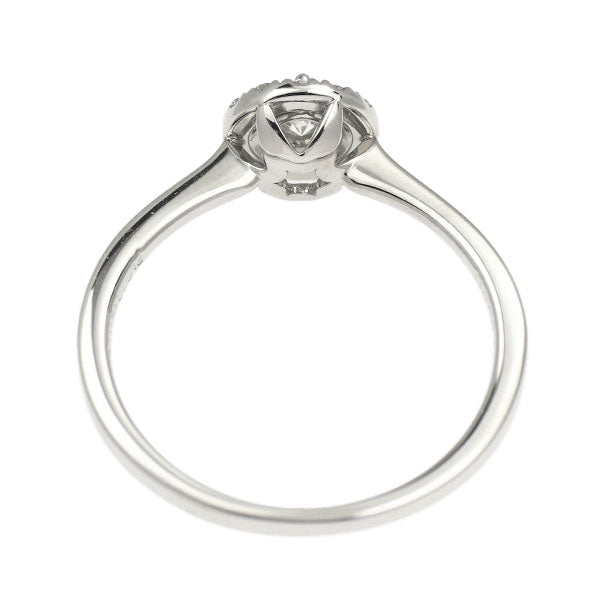 フォーエバーマーク Pt900 ダイヤモンド リング 0.18ct D0.11ct センターオブマイユニバース