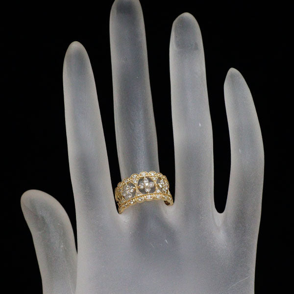 K18YG ダイヤモンド リング 0.70ct