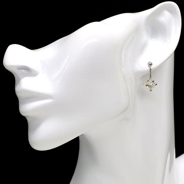 Pt900 ダイヤモンド ピアス 1.859ct