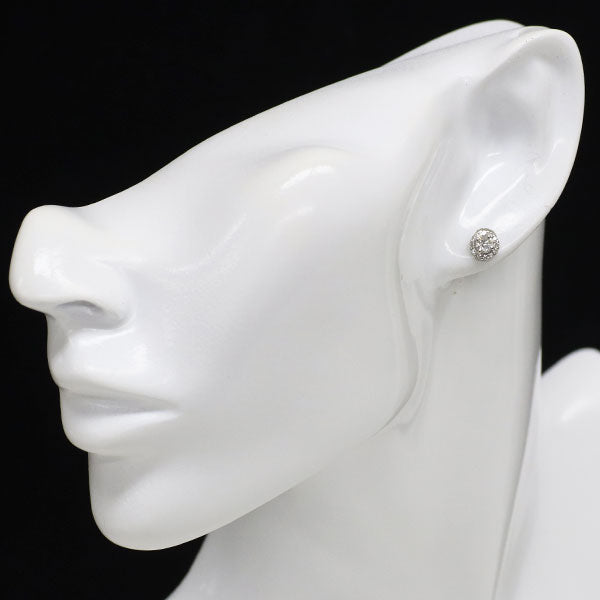Pt900 ダイヤモンド ピアス 0.46ct D0.12ct