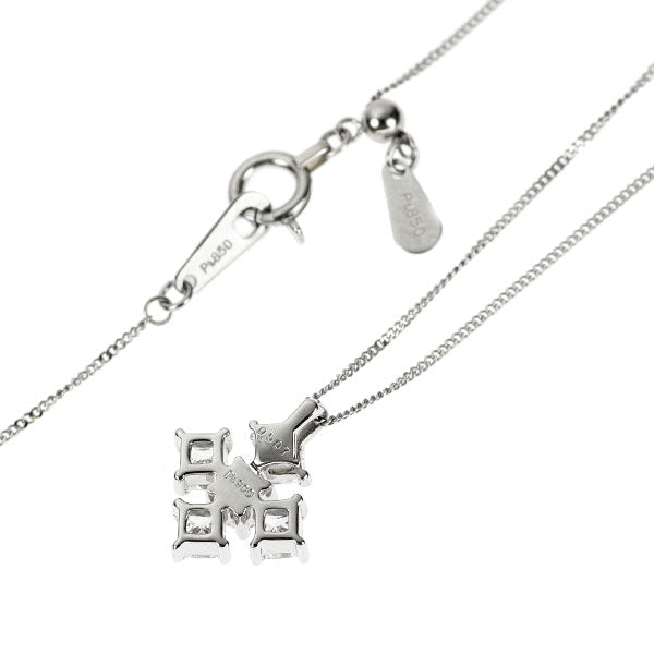 Pt900/ Pt850 ダイヤモンド ペンダントネックレス 0.507ct