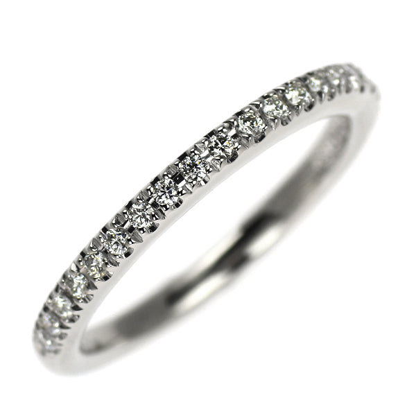 ミキモト Pt950 ダイヤモンド リング 0.12ct ハーフエタニティ