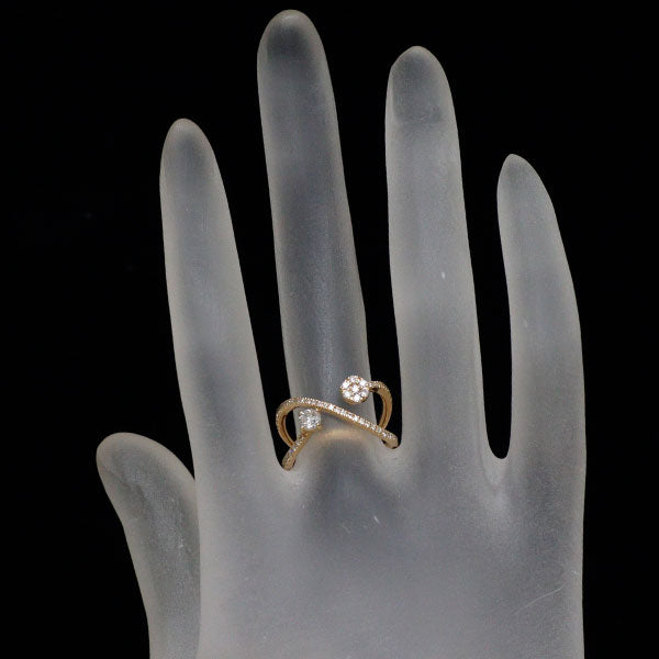 K18YG ダイヤモンド リング 0.196ct D0.32ct