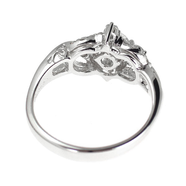 K18WG ダイヤモンド リング 0.343ct D0.33ct