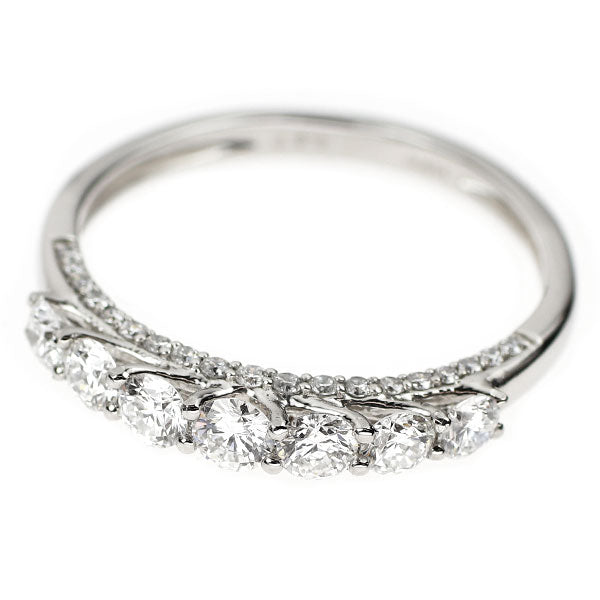 Pt900 ダイヤモンド リング 0.80ct 一文字 — セルビーオンラインストア