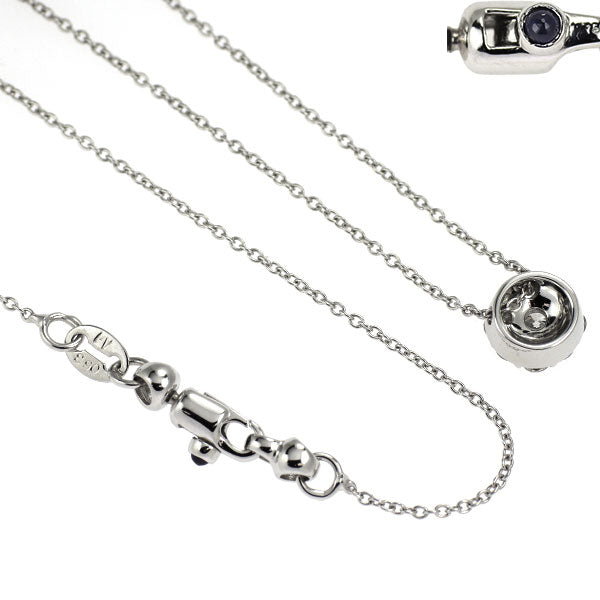 ポンテヴェキオ K18WG ダイヤモンド ペンダントネックレス 0.63ct フラワー