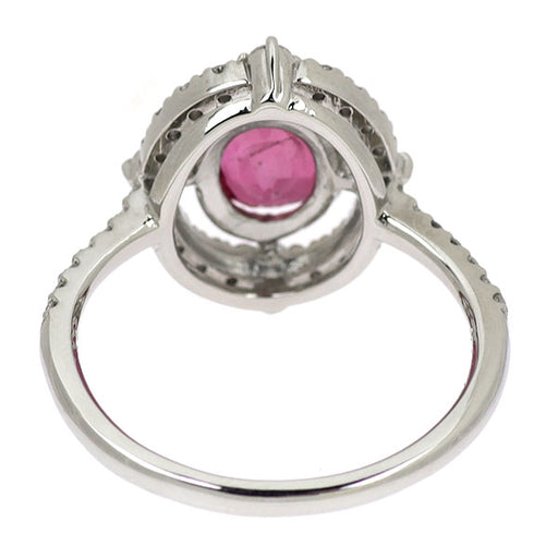 Pt900 ルビー ダイヤモンド リング 1.388ct D0.34ct — セルビー
