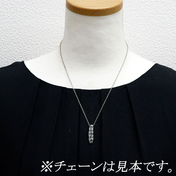 希少 Pt900 アレキサンドライト ダイヤモンド ペンダントトップ 0.53ct D0.41ct