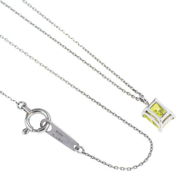 新品 Pt950/ Pt850 トリートイエロー ダイヤモンド ペンダントネックレス 0.403ct FVGY VS1