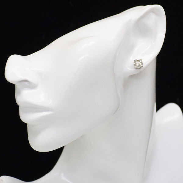 新品 Pt900/ Pt950 片側LDH ダイヤモンド ピアス 3.016ct I/J I1 Fair/Poor