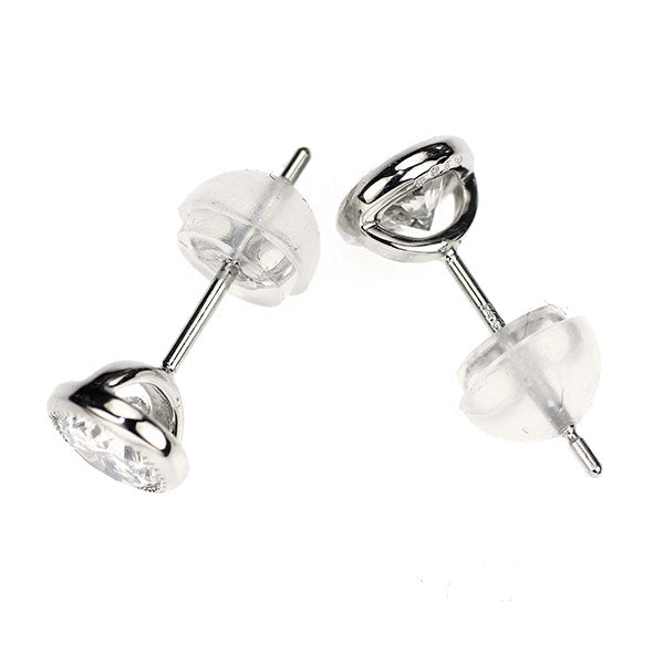 新品 Pt950/ Pt900 ダイヤモンド ピアス 0.655ct E/F I1 G