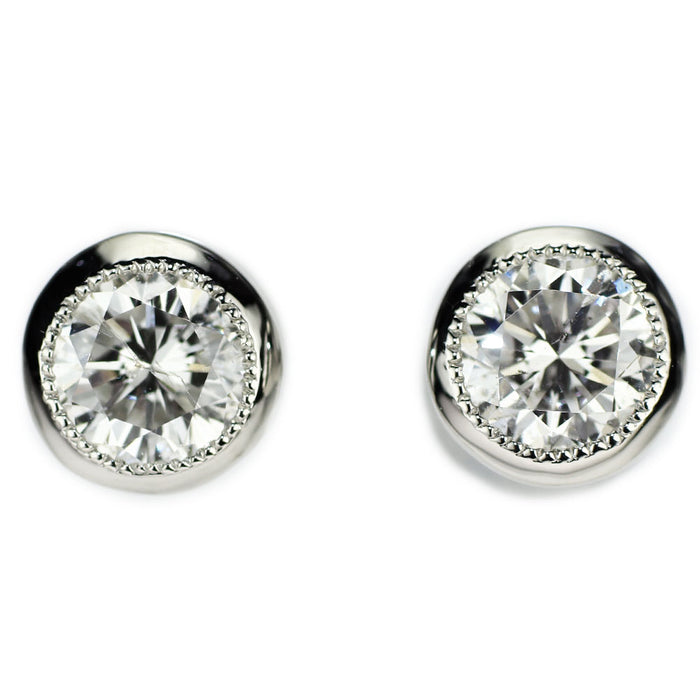 新品 Pt950/ Pt900 ダイヤモンド ピアス 0.655ct E/F I1 G