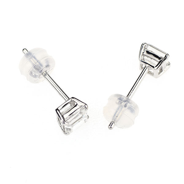 新品 Pt900 カレカット ダイヤモンド ピアス 1.044ct F/G VS1-2】