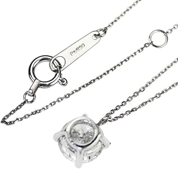 新品 Pt950/ Pt850 LDH ダイヤモンド ペンダントネックレス 1.147ct H SI2 Fair 】