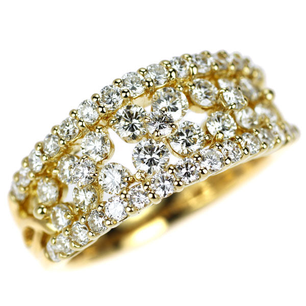 K18YG ダイヤモンド リング 1.50ct