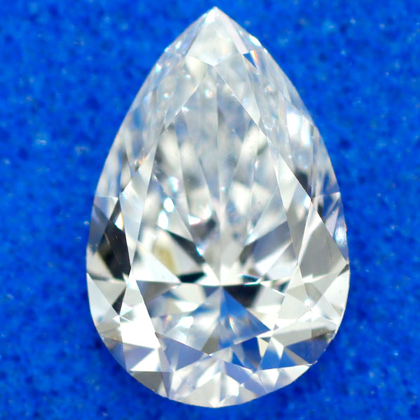 新品 GIA鑑定書付ペアシェイプカット 最高級ダイヤモンド ルース 0.31ct D IF 希少石 レアストーン【エスコレ】2534724656