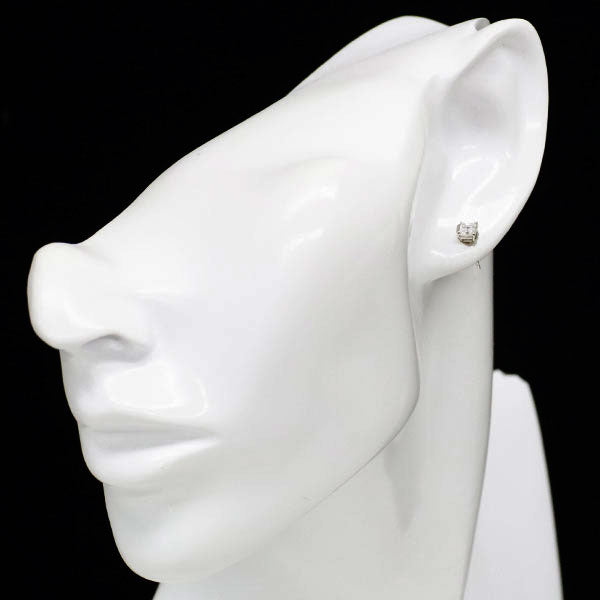 新品 Pt900 カレカット ダイヤモンド ピアス 0.489ct E/F VS1