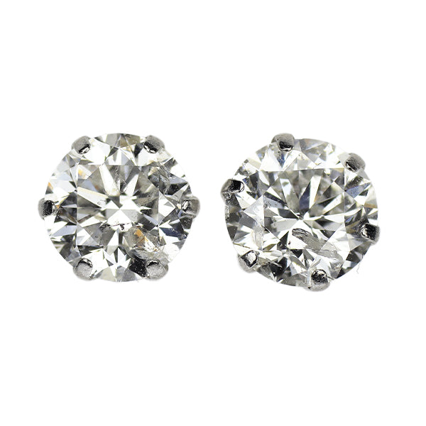 新品 Pt900 ダイヤモンド ピアス 2.049ct I I1 G