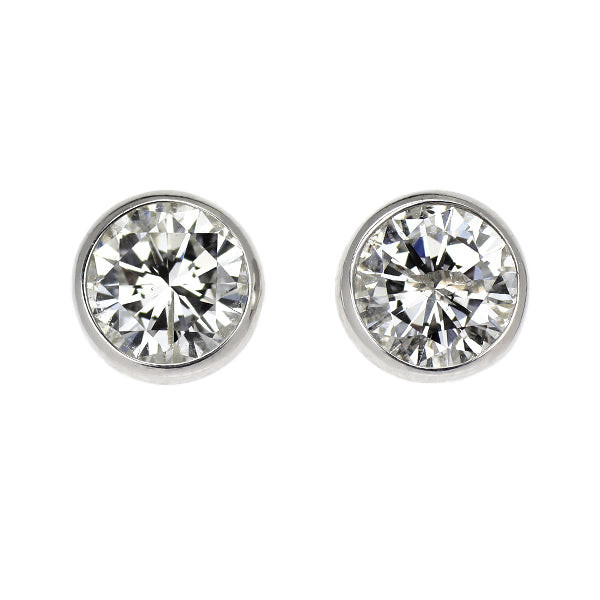 新品 Pt900/ Pt950 ダイヤモンド ピアス 0.719ct G/H I1 VG