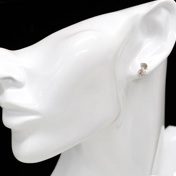 新品 希少 Pt900/ Pt950 ペアシェイプ 天然ピンク ダイヤモンド ピアス 0.16ct FDP VS1-2 D0.10ct