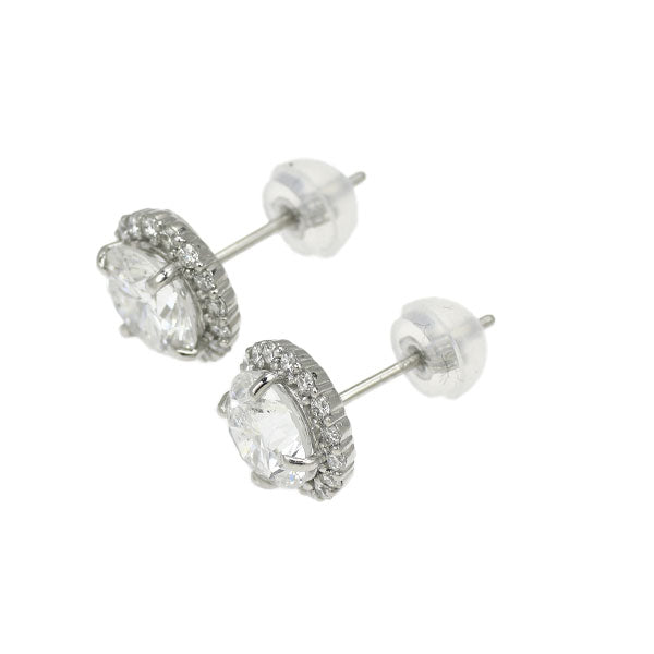 新品 Pt950/ Pt900 LDH ダイヤモンド ピアス 2.155ct E SI2 VG/G D0.28ct 【エスコレ】