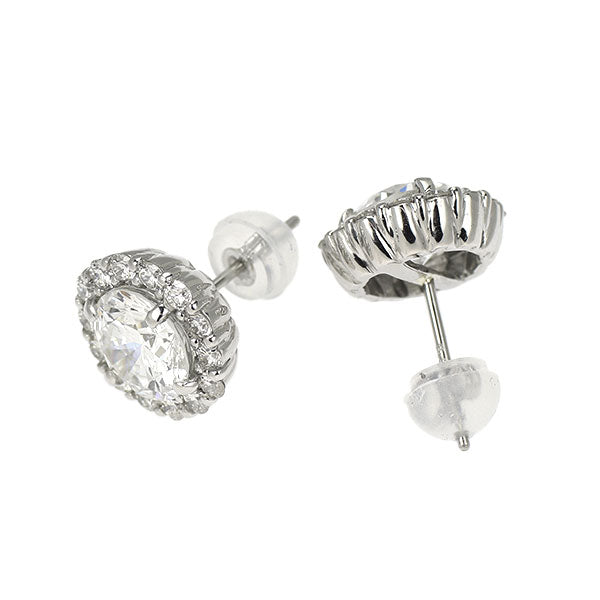 新品 Pt950/ Pt900 ダイヤモンド ピアス 2.475ct F/G SI2 VG/G D0.62ct 【エスコレ】