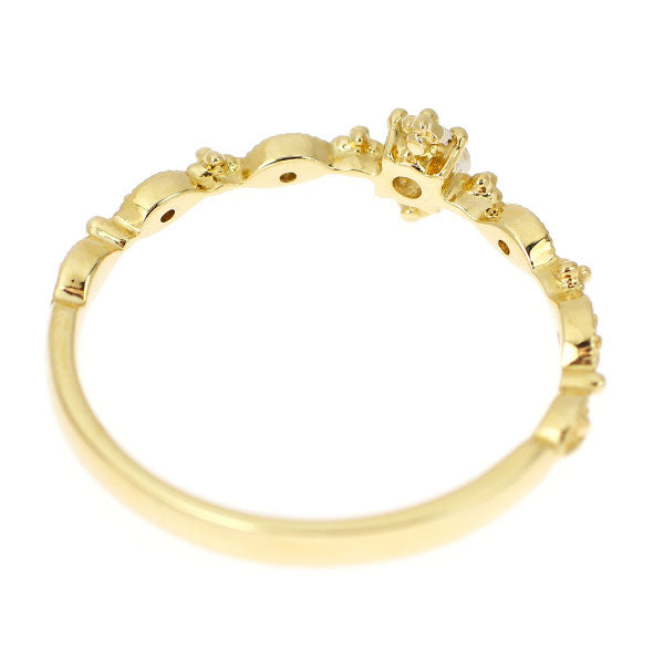 K18YG ダイヤモンド リング 0.13ct