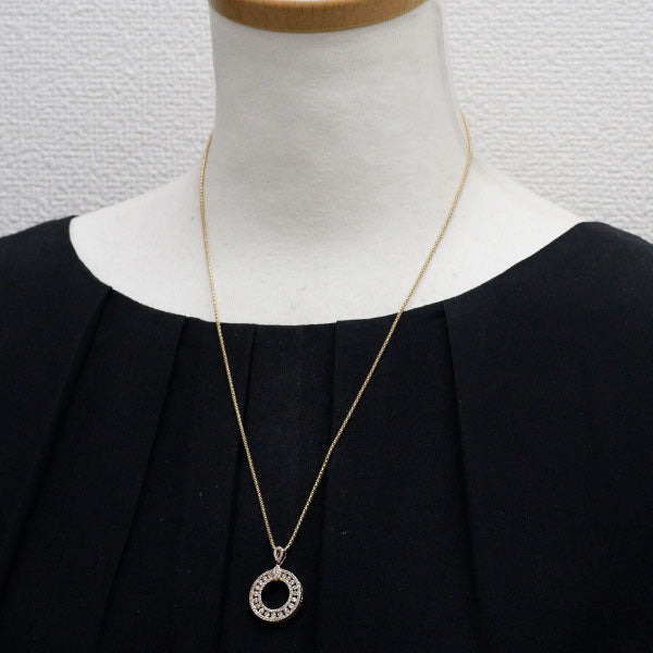 K18PG/K18YG ダイヤモンド ペンダントネックレス 1.00ct