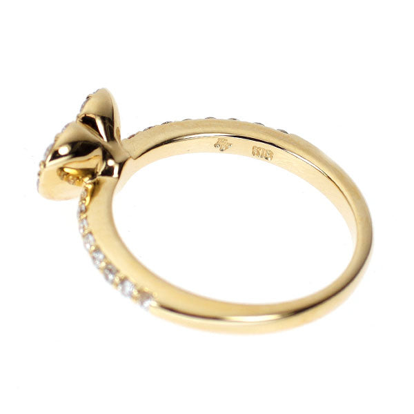 ポンテヴェキオ K18YG ダイヤモンド リング 0.48ct ハート