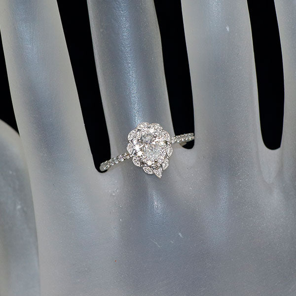 新品 Pt950 最高級ペアシェイプダイヤモンド リング 0.31ct D IF D0.28ct 希少石 レアストーン【エスコレ】